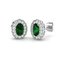 SE4590 — Earrings - 9k White Gold
