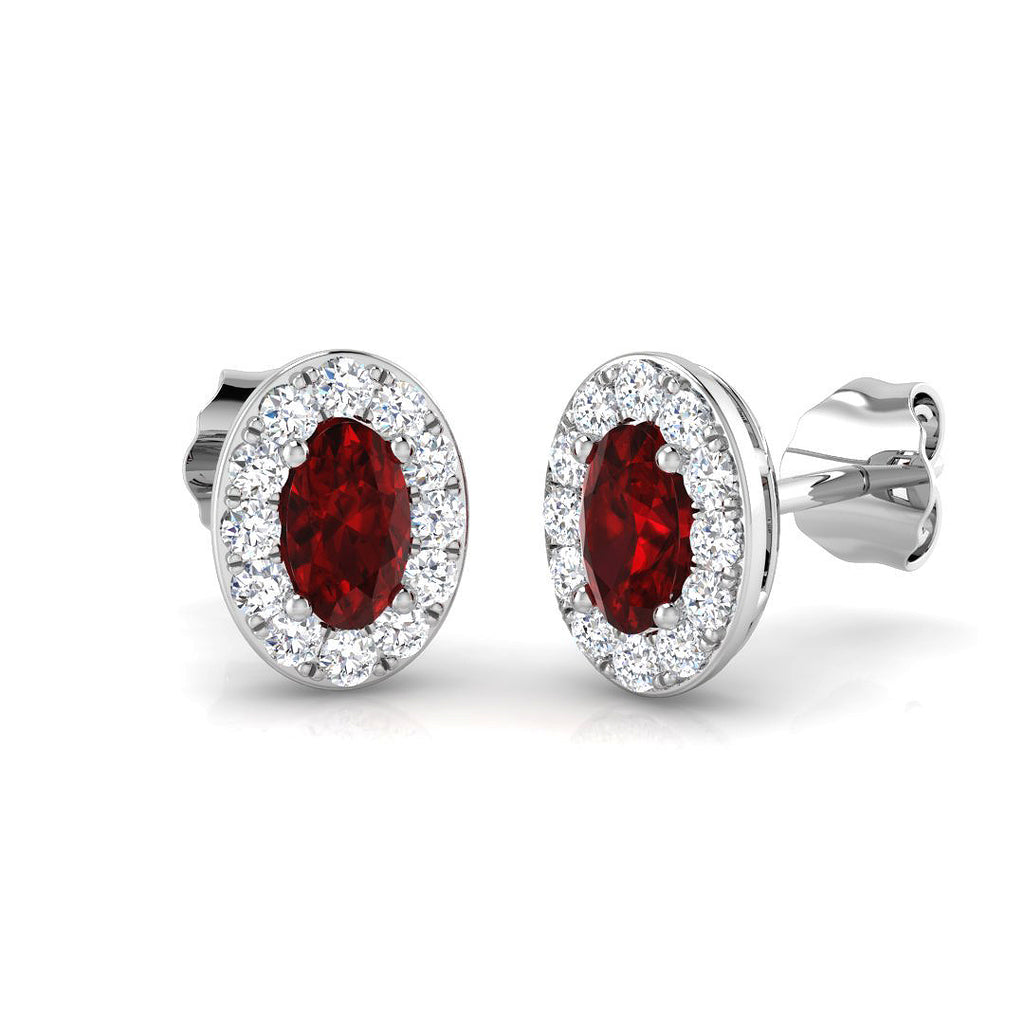 SE4601 — Earrings - 9k White Gold