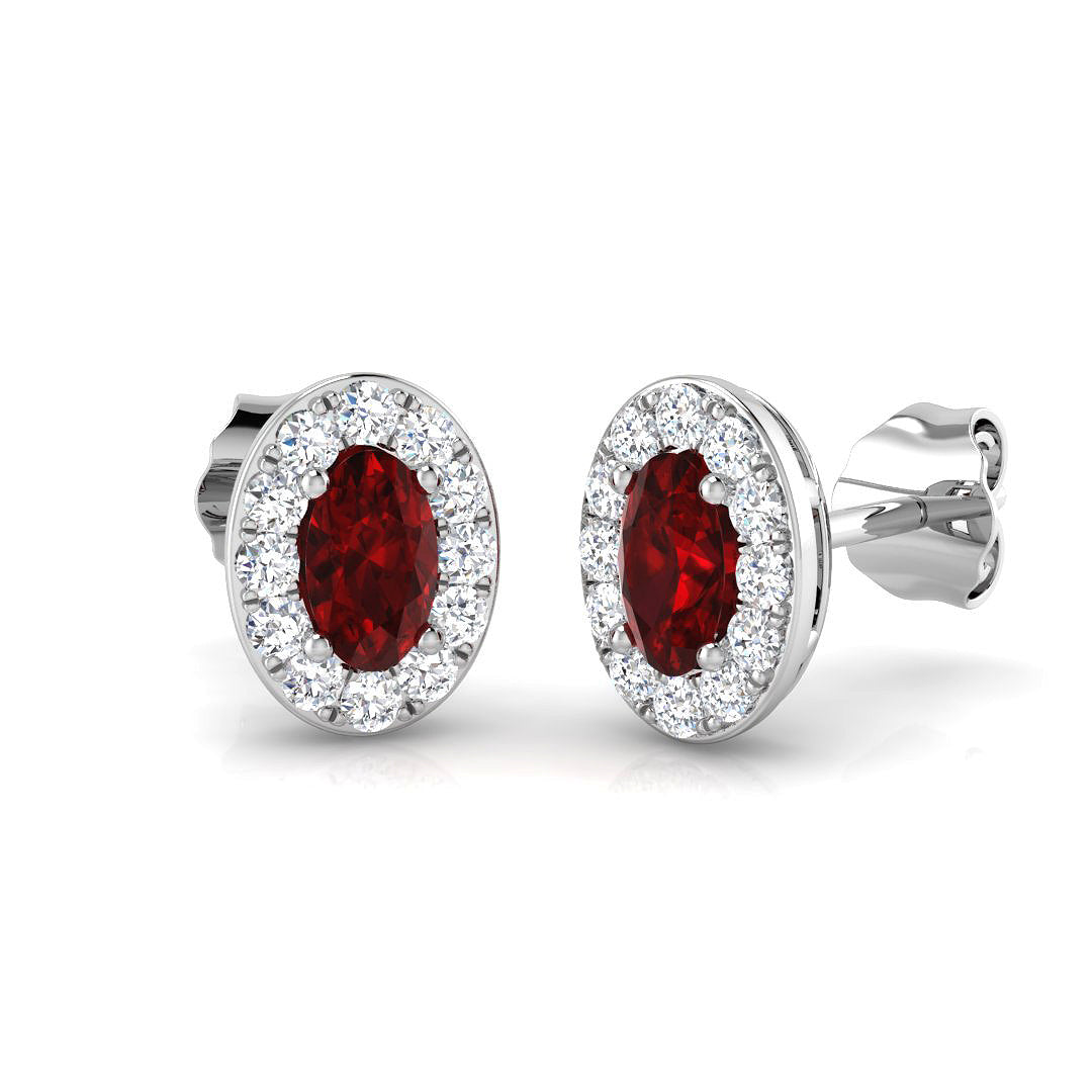 SE4601 — Earrings - 9k White Gold