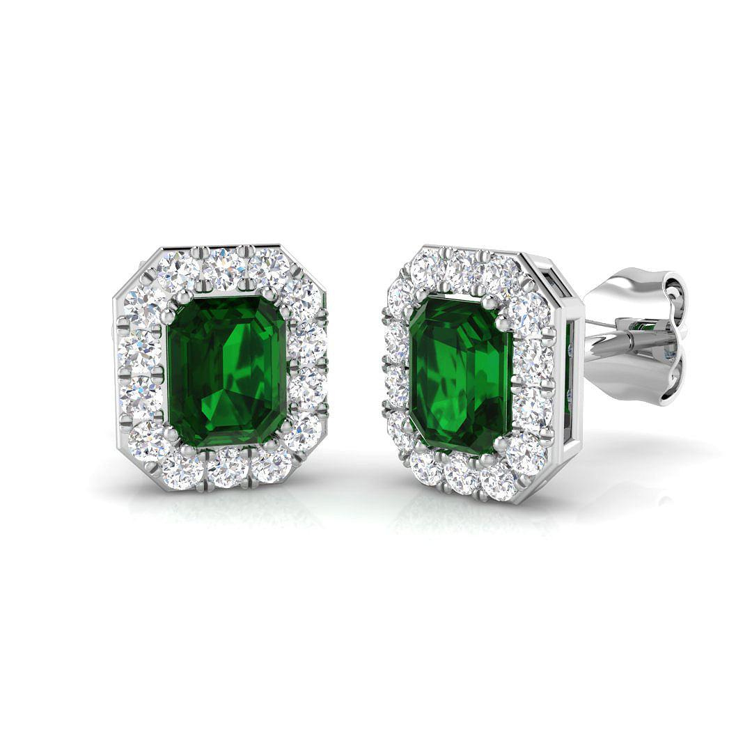 SE4633 — Earrings - 9k White Gold