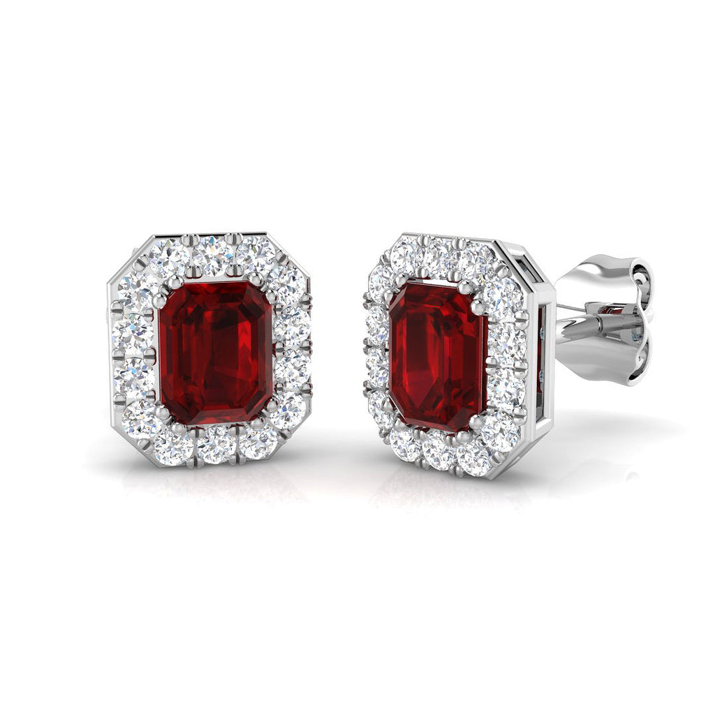 SE4633 — Earrings - 9k White Gold