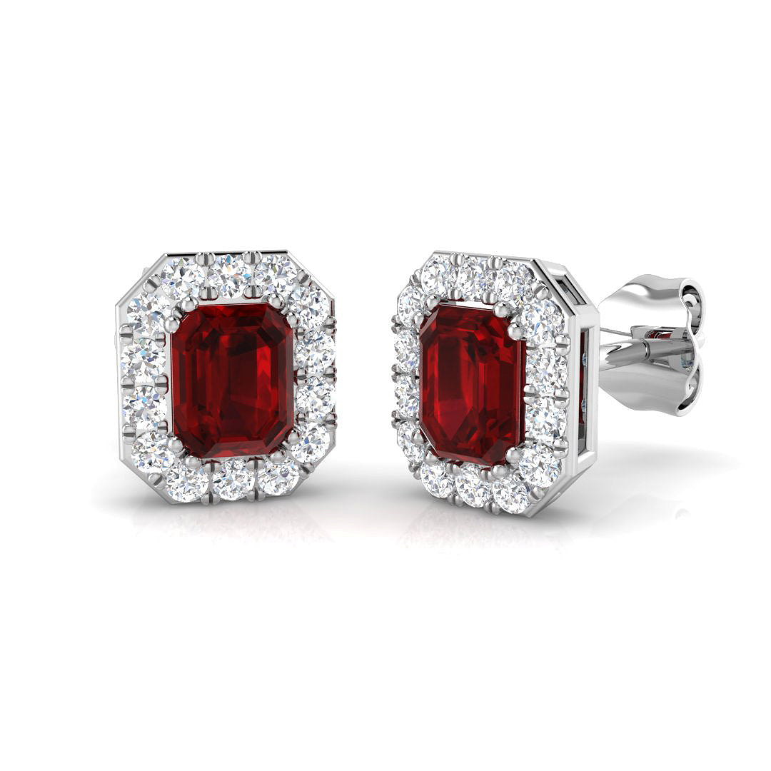 SE4633 — Earrings - 9k White Gold