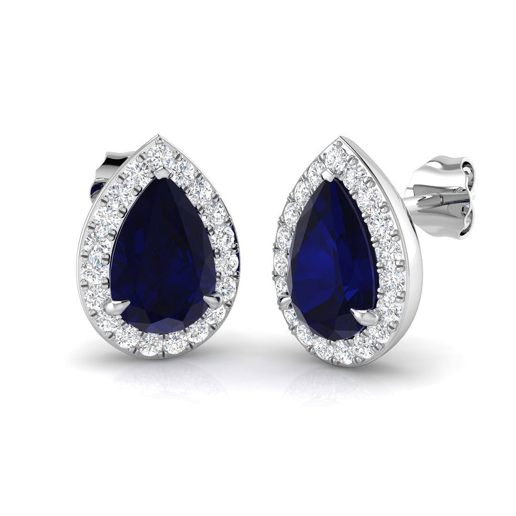SE4685 — Earrings - 9k White Gold