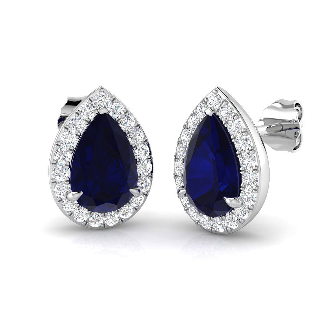SE4685 — Earrings - 9k White Gold