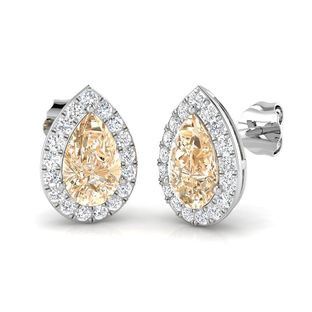 SE4686 — Earrings - 9k White Gold