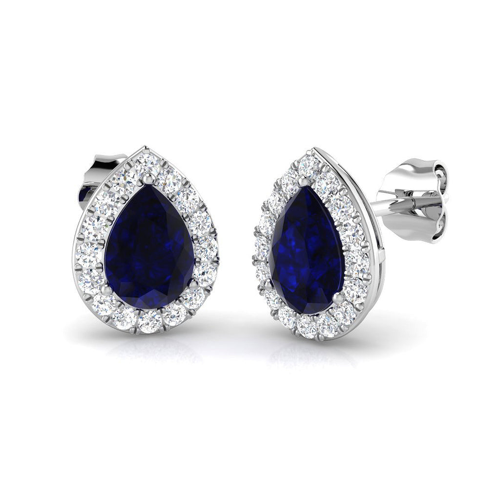 SE4687 — Earrings - 9k White Gold