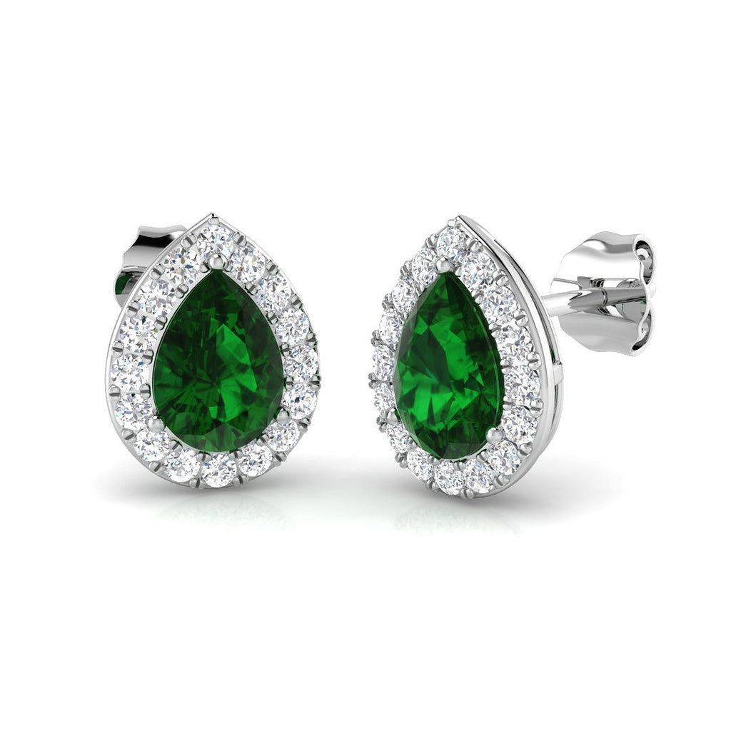 SE4687 — Earrings - 9k White Gold
