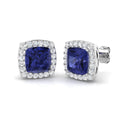 SE4689 — Earrings - 9k White Gold