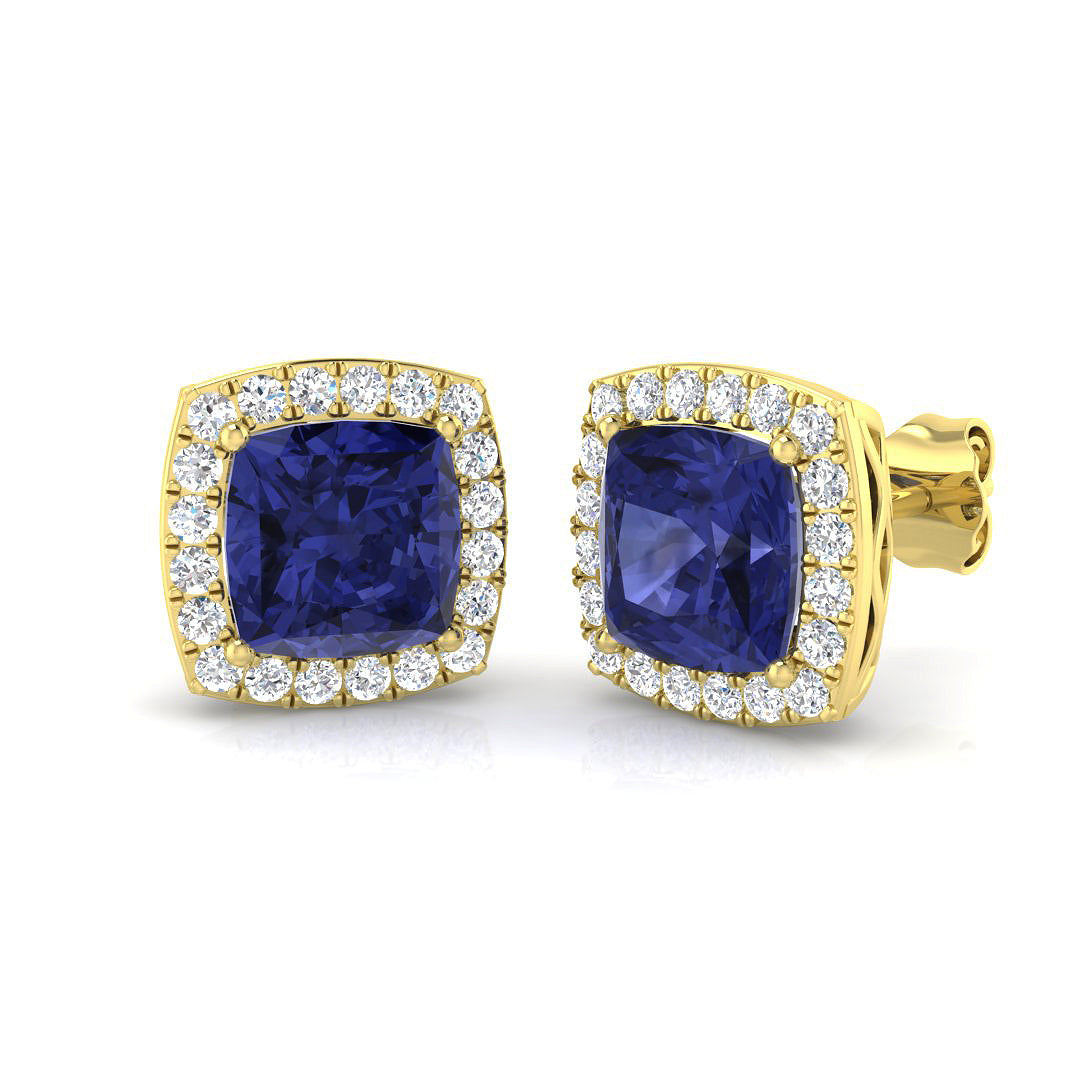 SE4689 — Earrings - 9k Yellow Gold