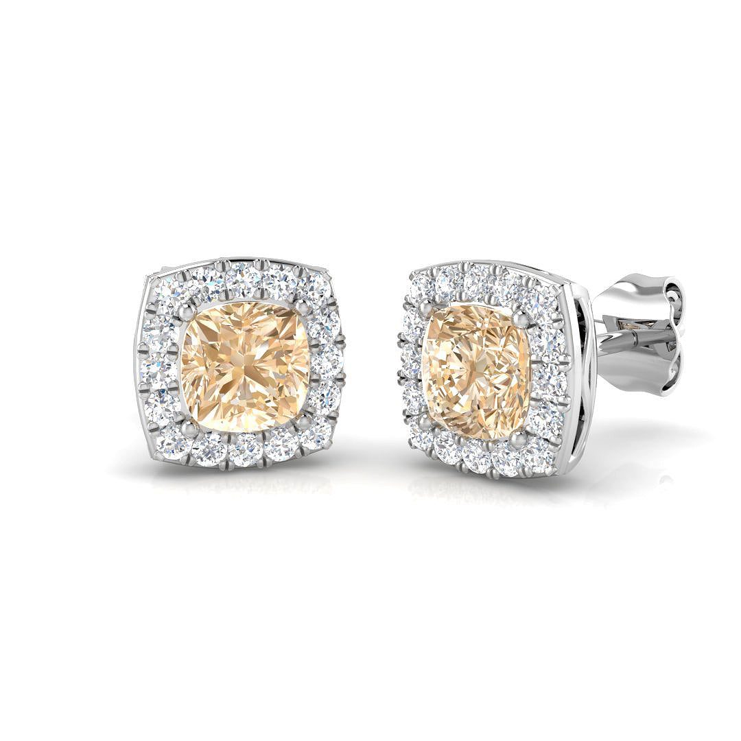 SE4693A — Earrings - 9k White Gold