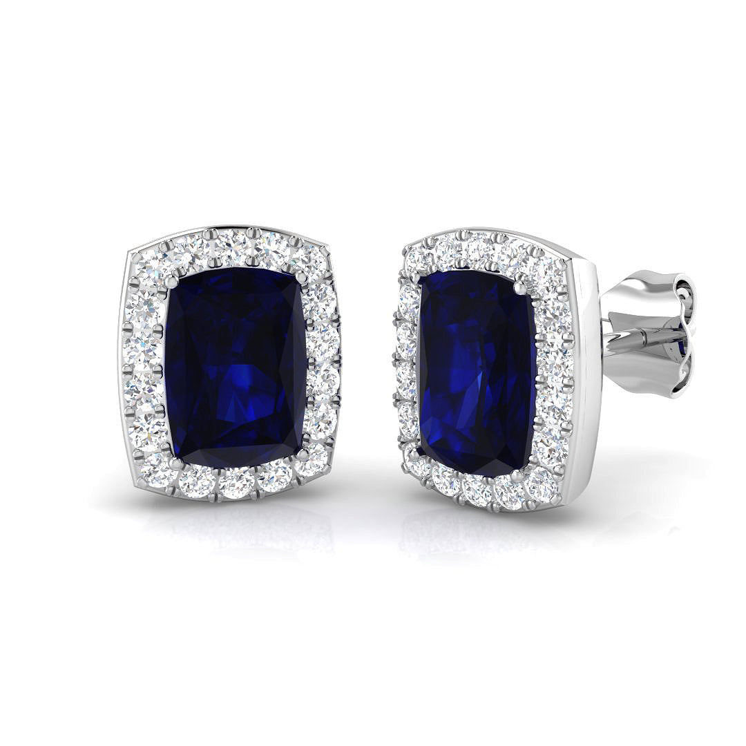 SE4697 — Earrings - 9k White Gold