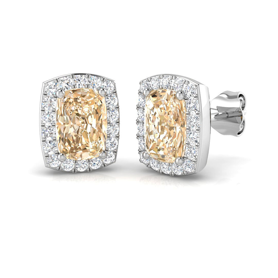 SE4697 — Earrings - 9k White Gold