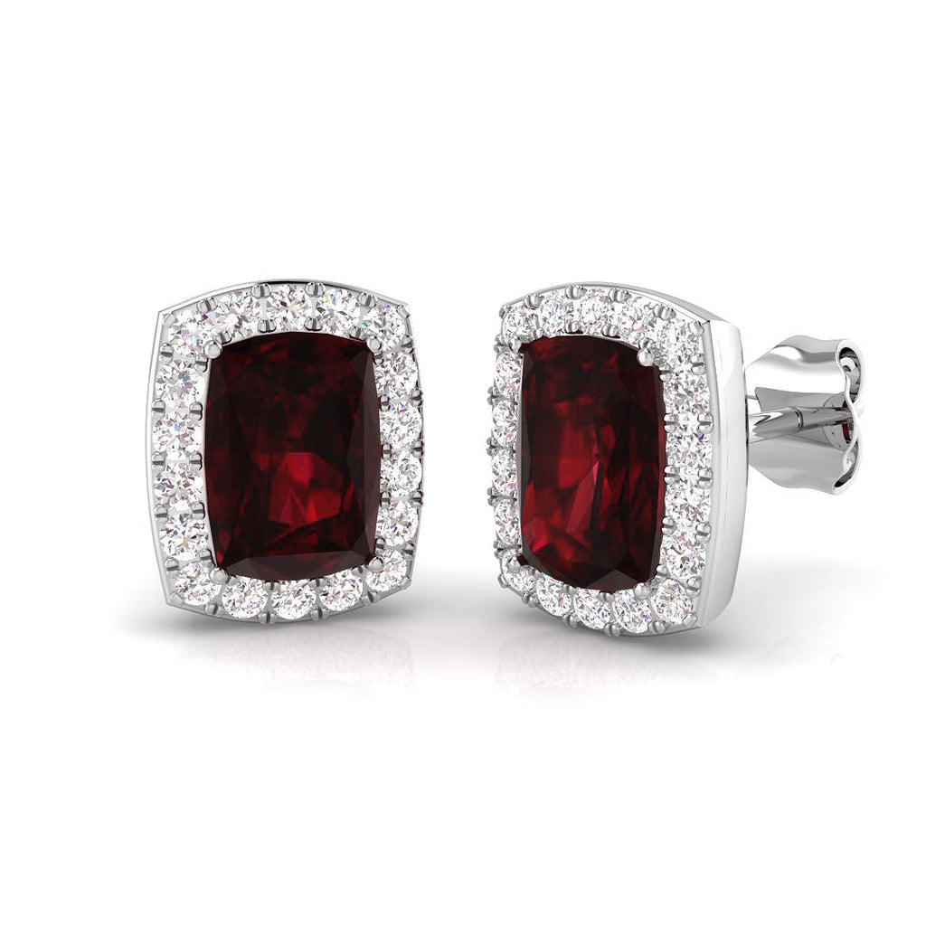 SE4697 — Earrings - 9k White Gold