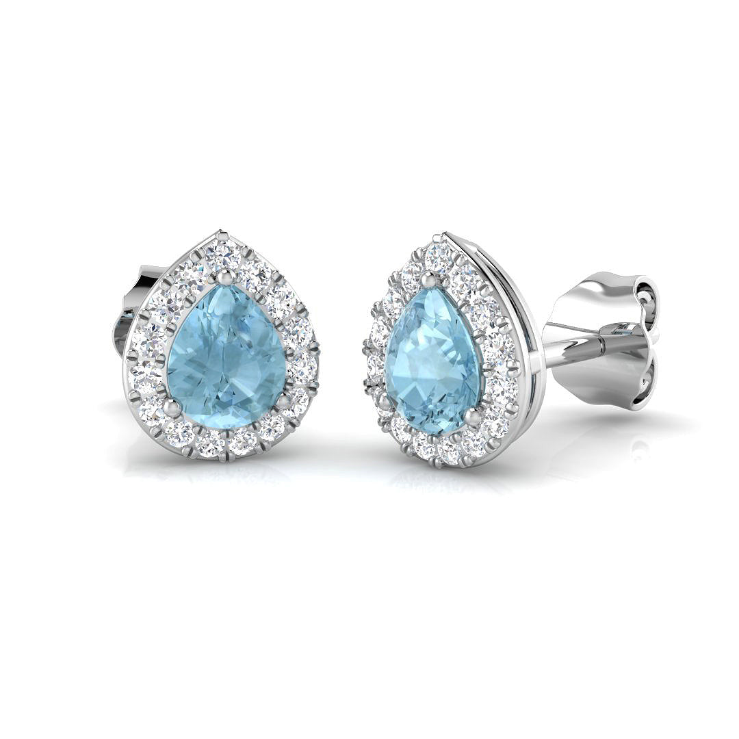 SE4698 — Earrings - 9k White Gold