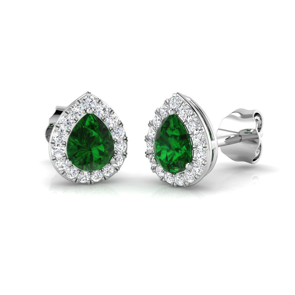 SE4698 — Earrings - 9k White Gold