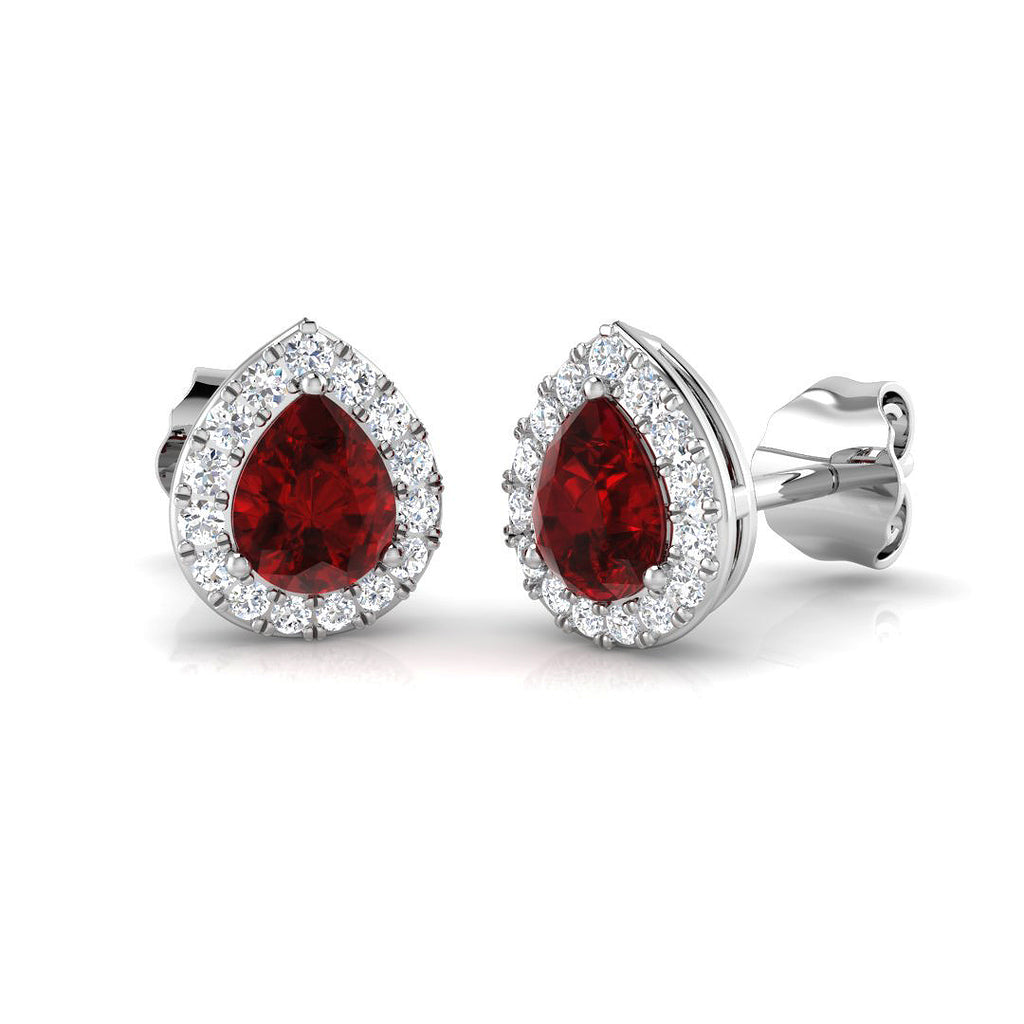 SE4698 — Earrings - 9k White Gold