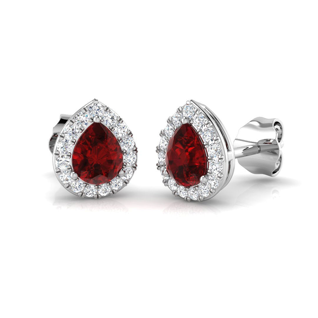 SE4698 — Earrings - 9k White Gold