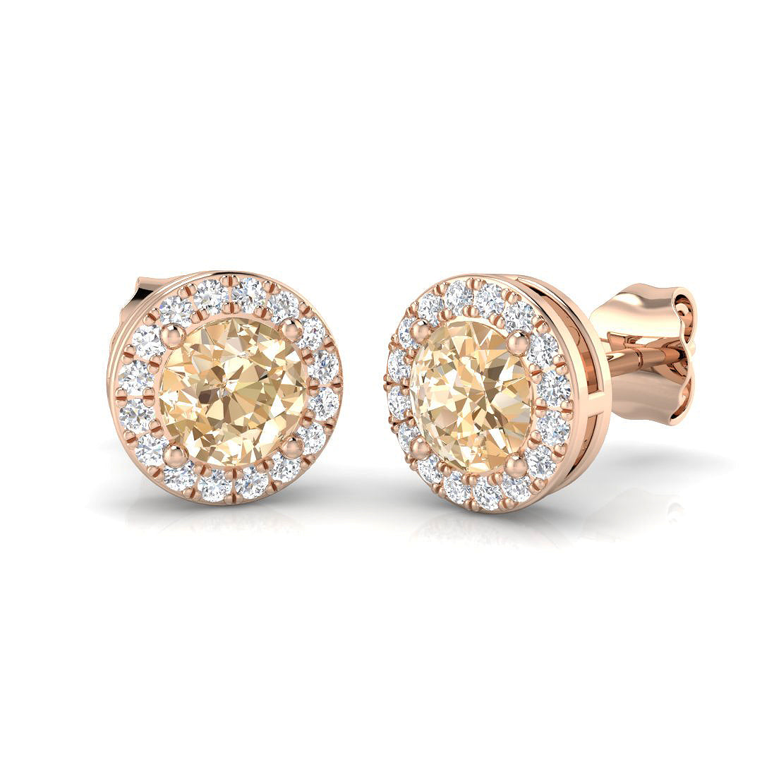 SE4775 — Earrings - 9k Rose Gold