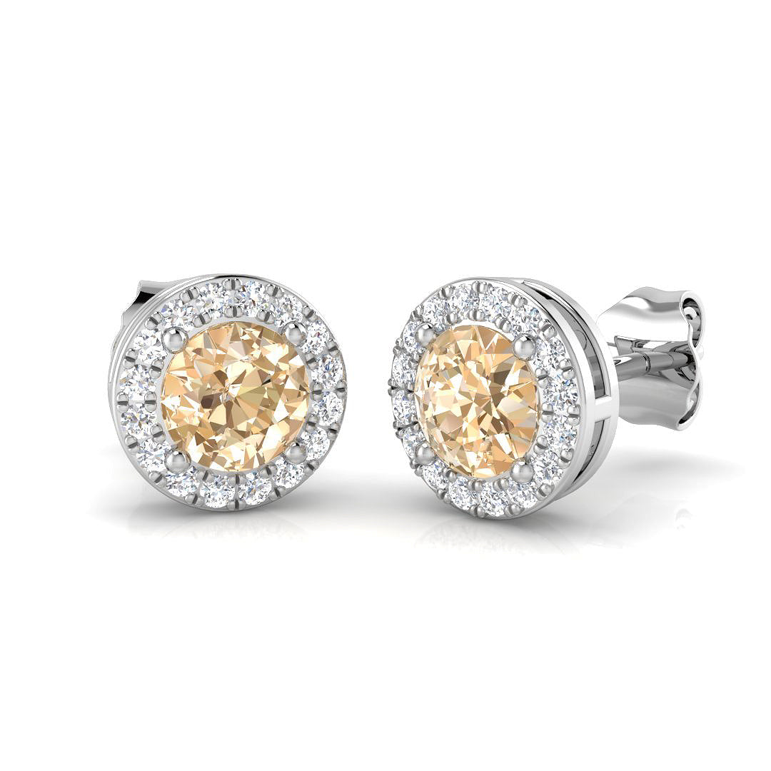 SE4775 — Earrings - 9k White Gold