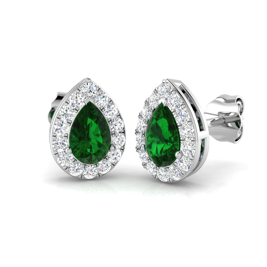 SE4778 — Earrings - 9k White Gold