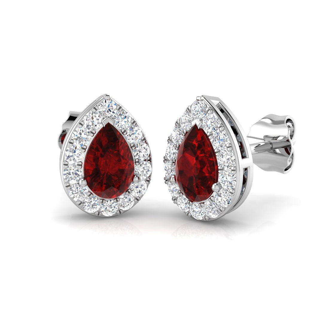 SE4778 — Earrings - 9k White Gold