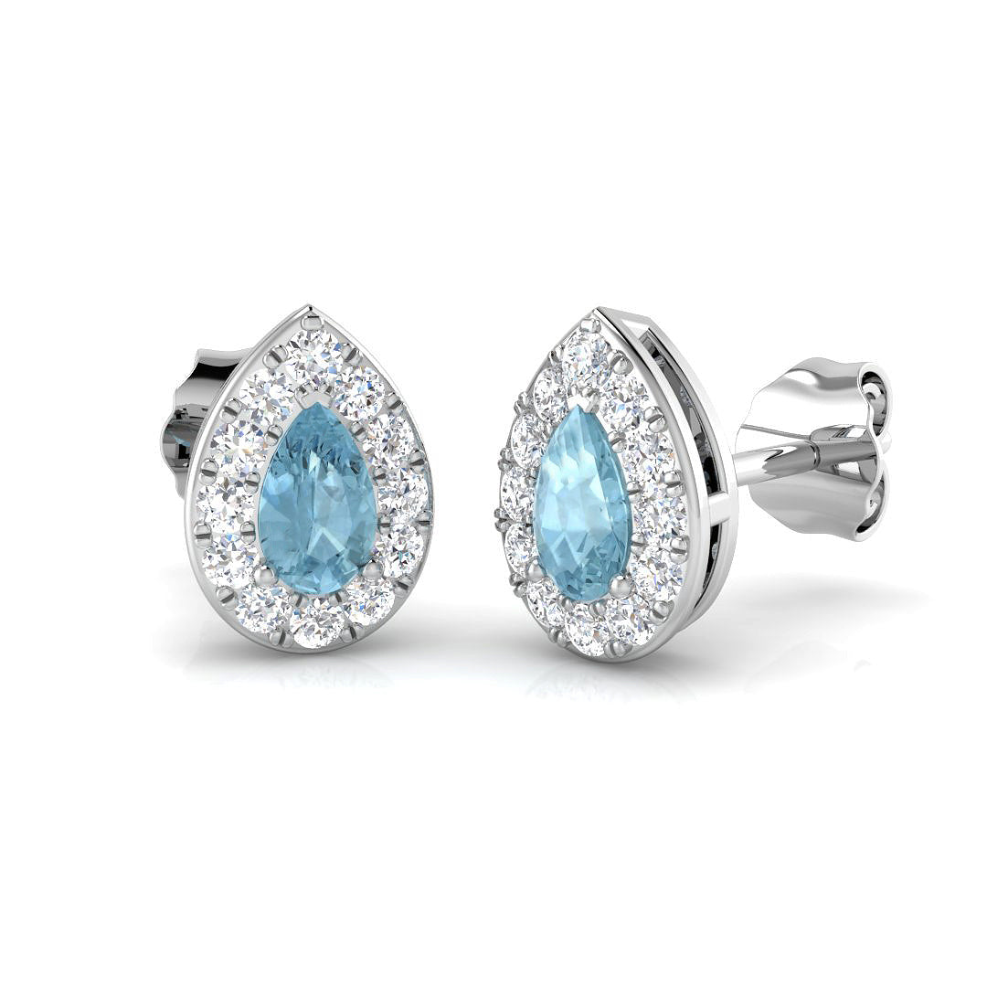 SE4784 — Earrings - 9k White Gold