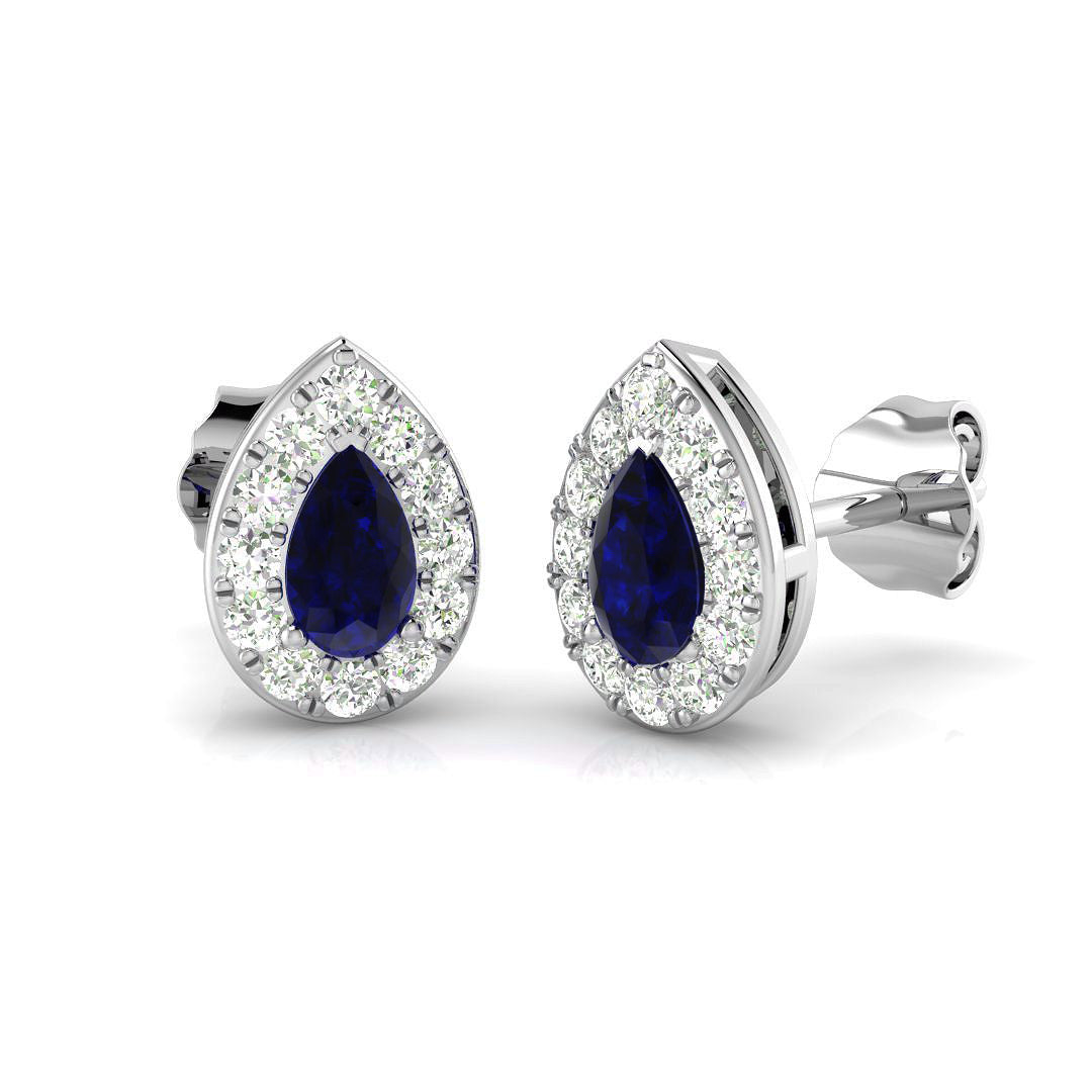 SE4784 — Earrings - 9k White Gold