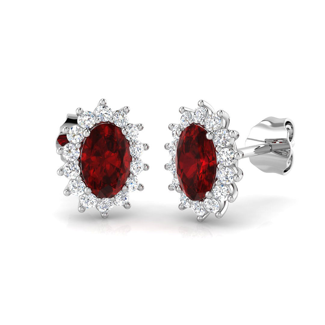 SE4785 — Earrings - 9k White Gold
