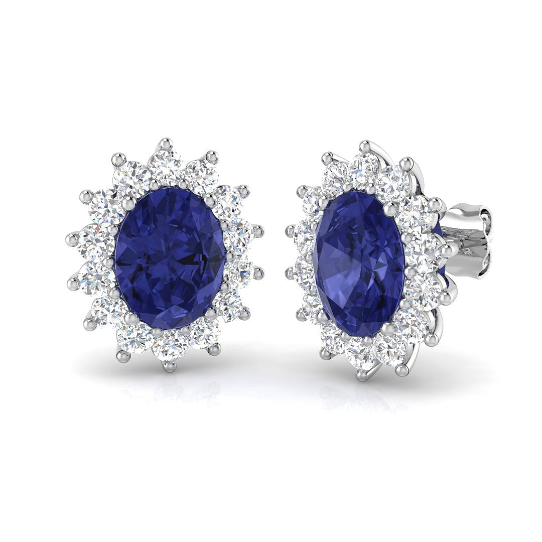 SE4787 — Earrings - 9k White Gold