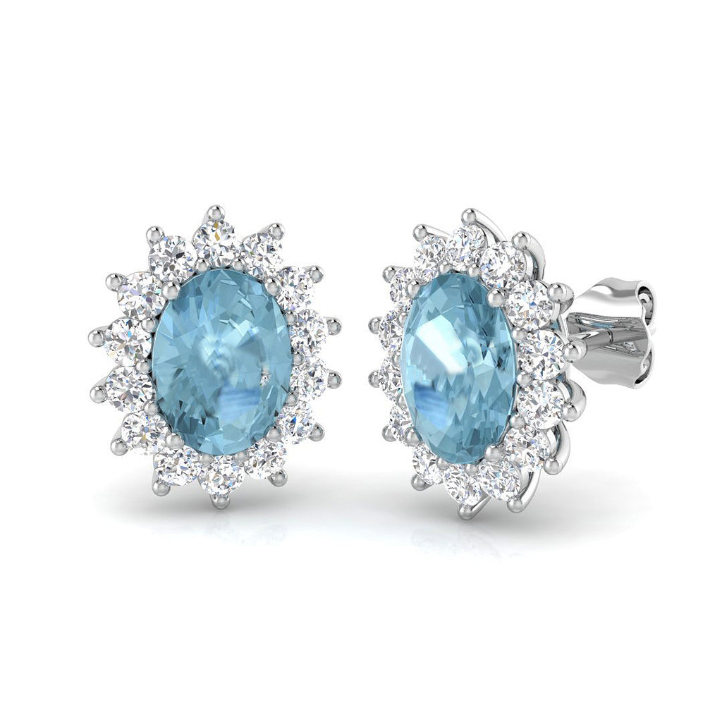 SE4788 — Earrings - 9k White Gold