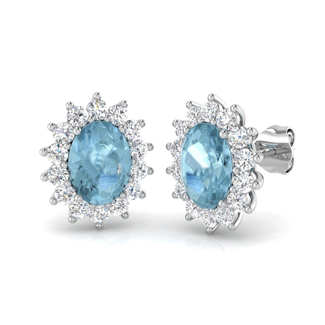 SE4788 — Earrings - 9k White Gold