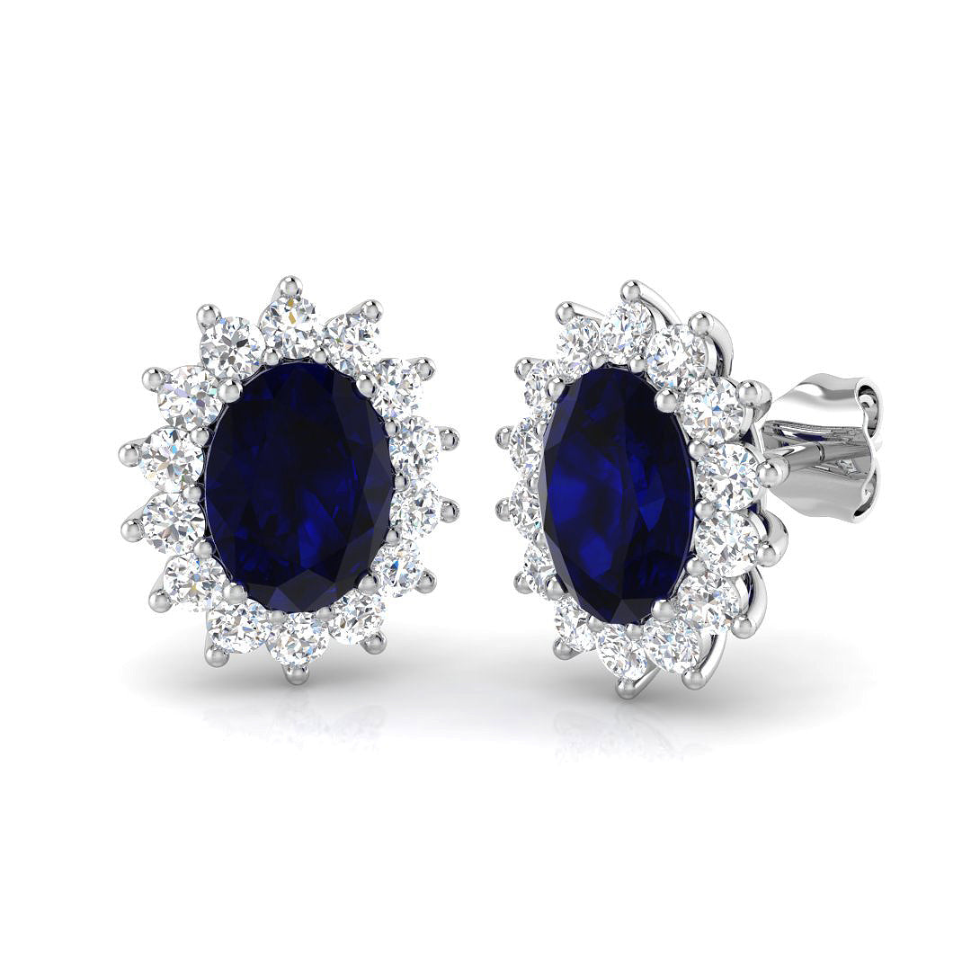 SE4788 — Earrings - 9k White Gold