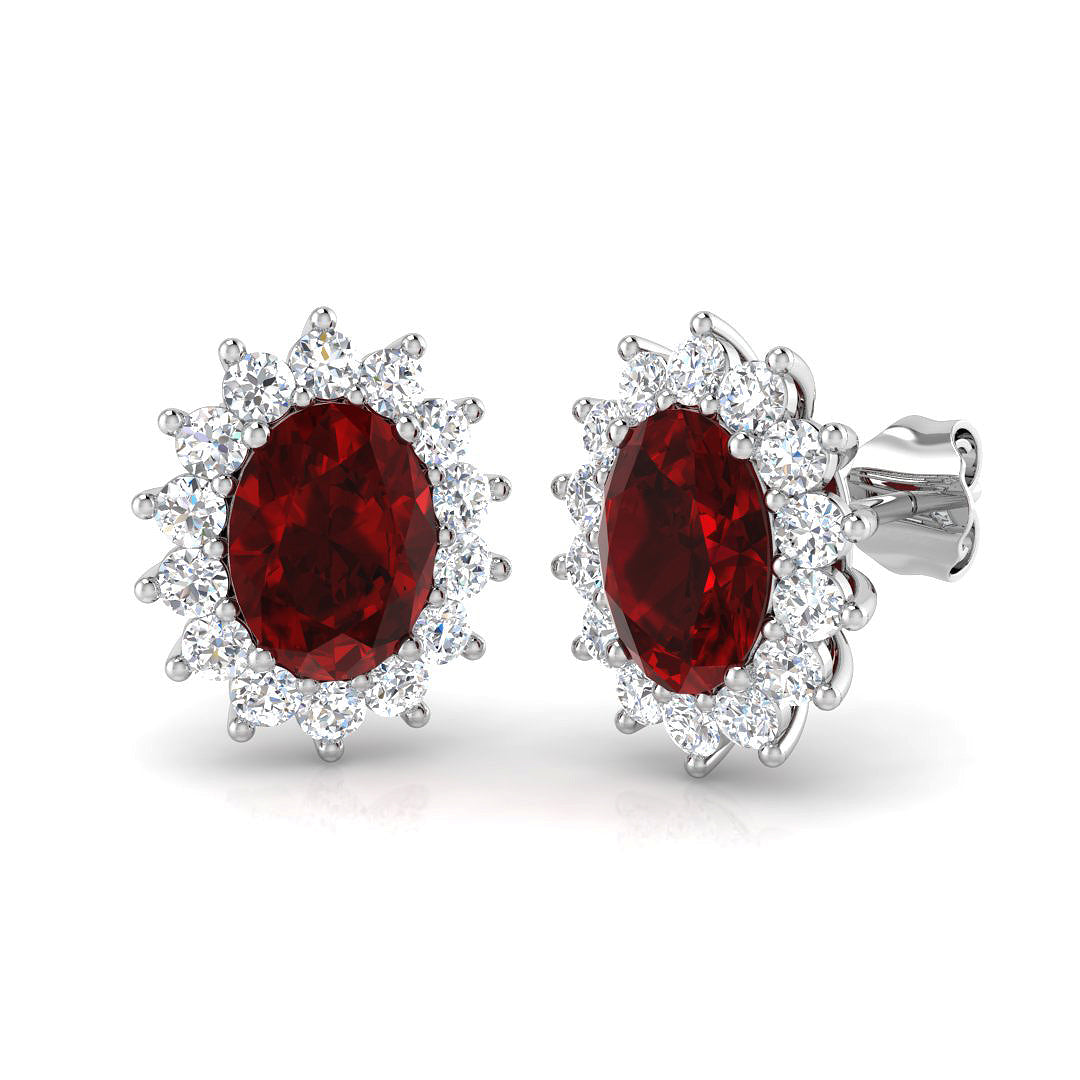 SE4788 — Earrings - 9k White Gold