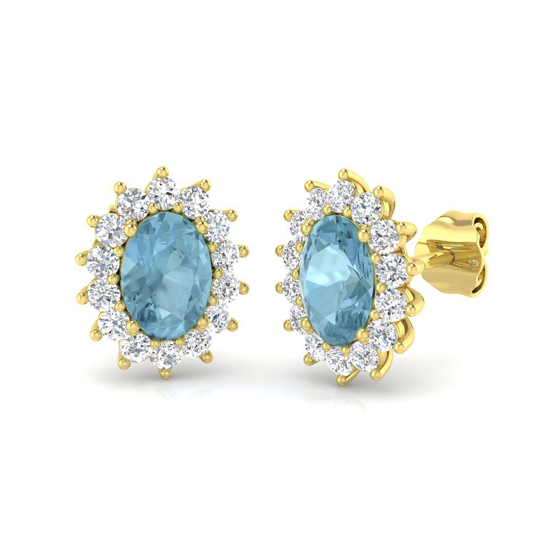 SE4789 — Earrings - 9k Yellow Gold