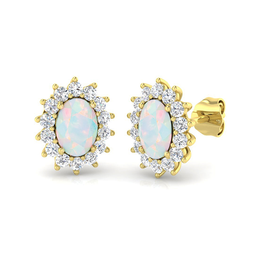 SE4789 — Earrings - 9 KT Yellow Gold