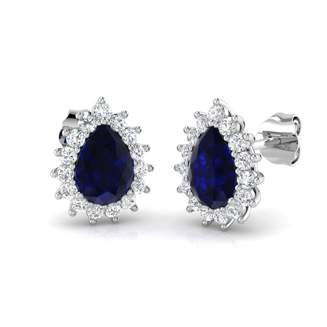 SE4790 — Earrings - 9k White Gold
