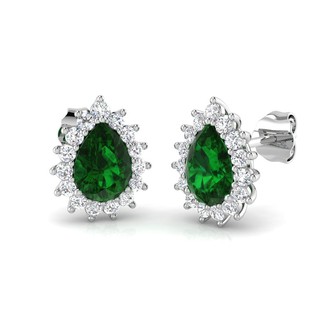 SE4790 — Earrings - 9k White Gold