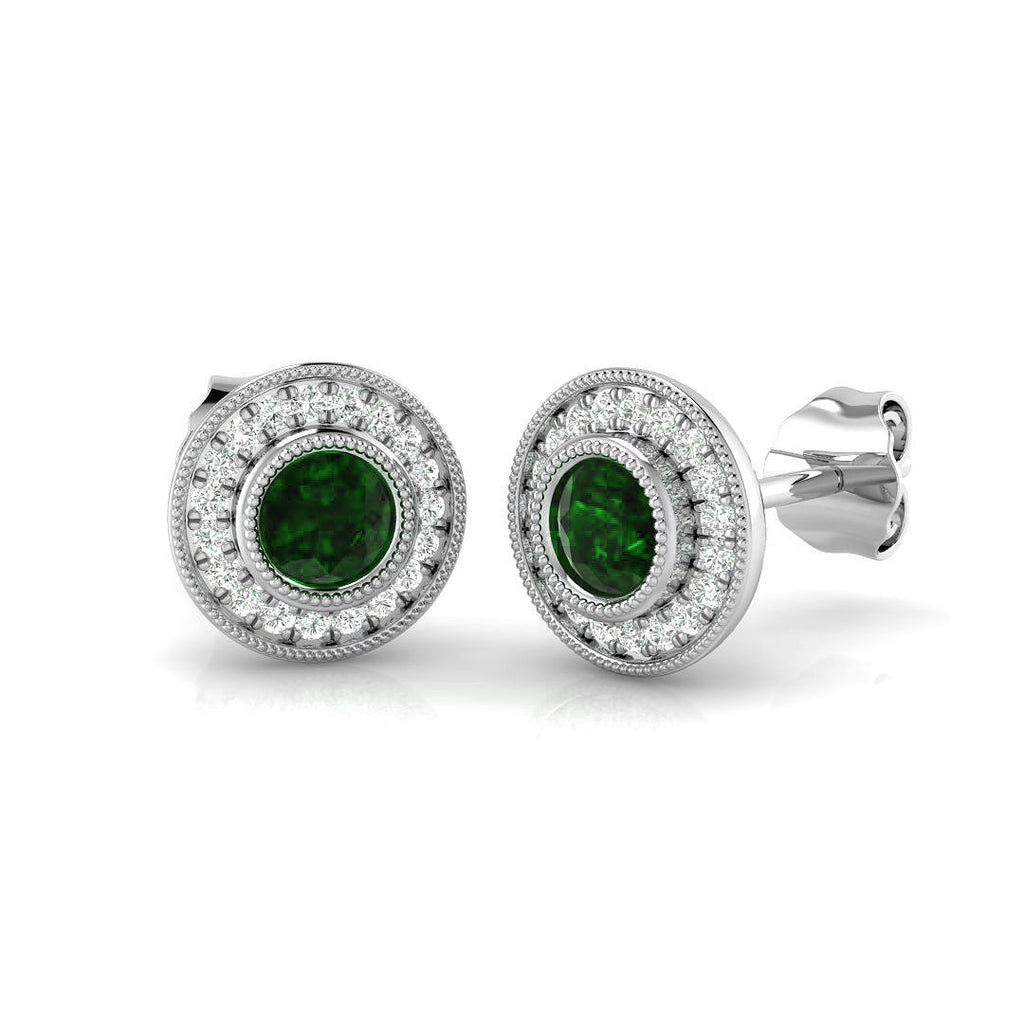 SE4887 — Earrings - 9k White Gold