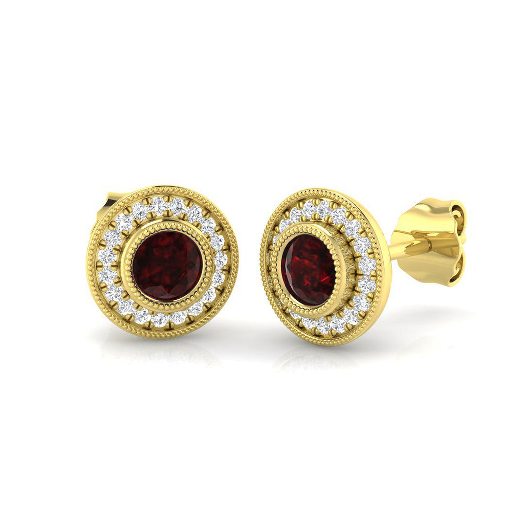 SE4887 — Earrings - 9k Yellow Gold