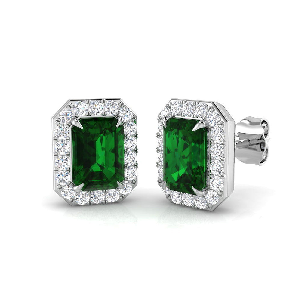 SE4891A — Earrings - 9k White Gold