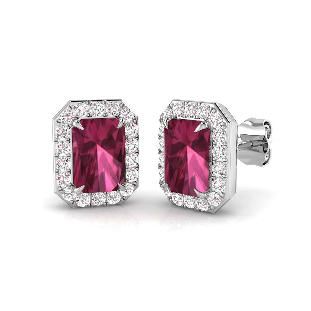 SE4891A — Earrings - 9k White Gold