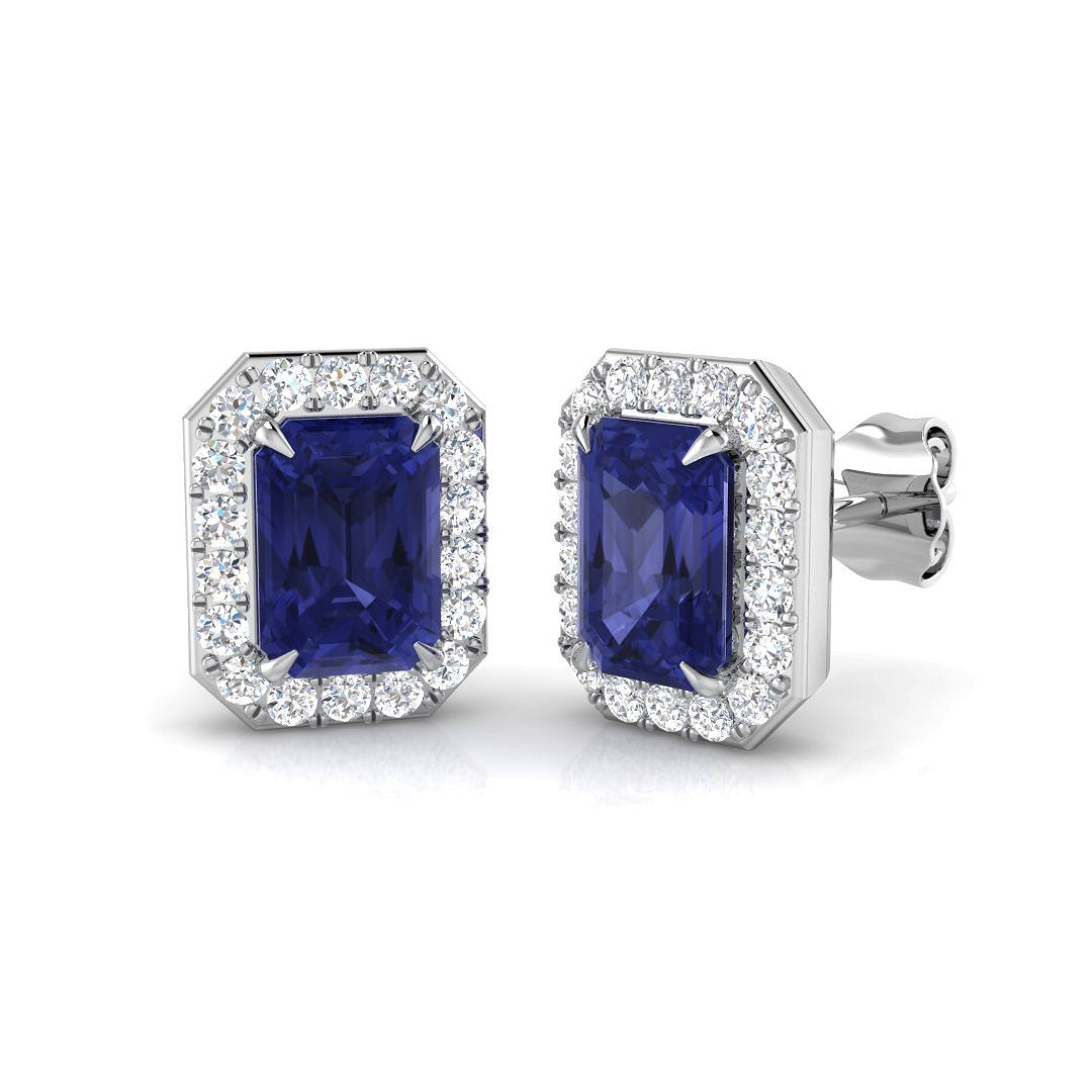 SE4891 — Earrings - 9k White Gold