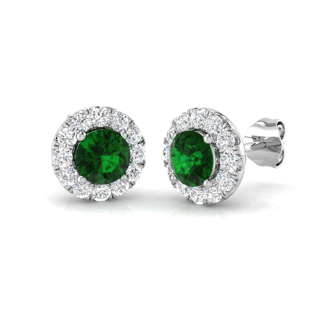 SE4905 — Earrings - 9k White Gold