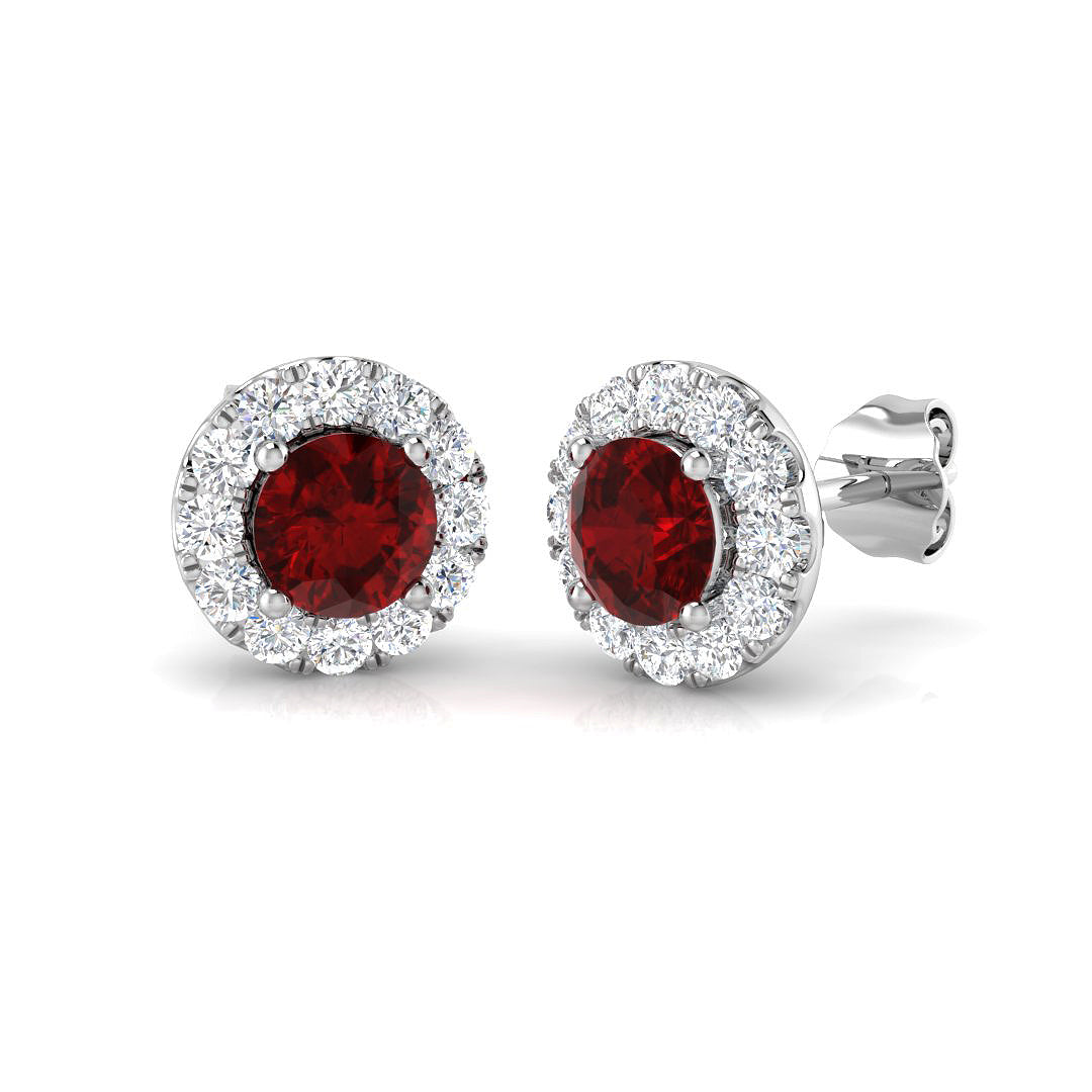 SE4905 — Earrings - 9k White Gold