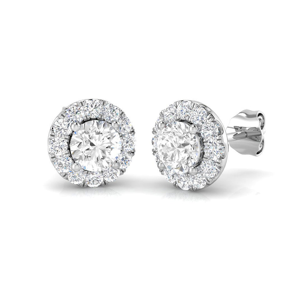 SE4905 — Earrings - 9k White Gold