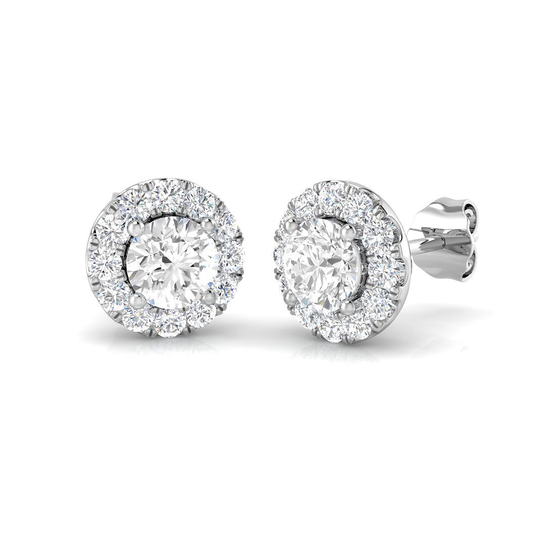 SE4905 — Earrings - 9k White Gold