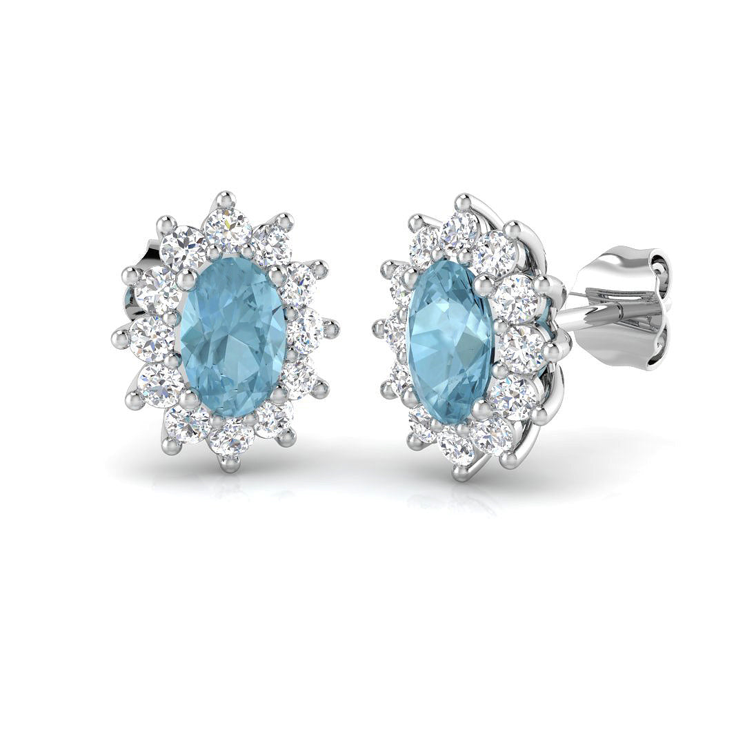 SE4923 — Earrings - 9k White Gold