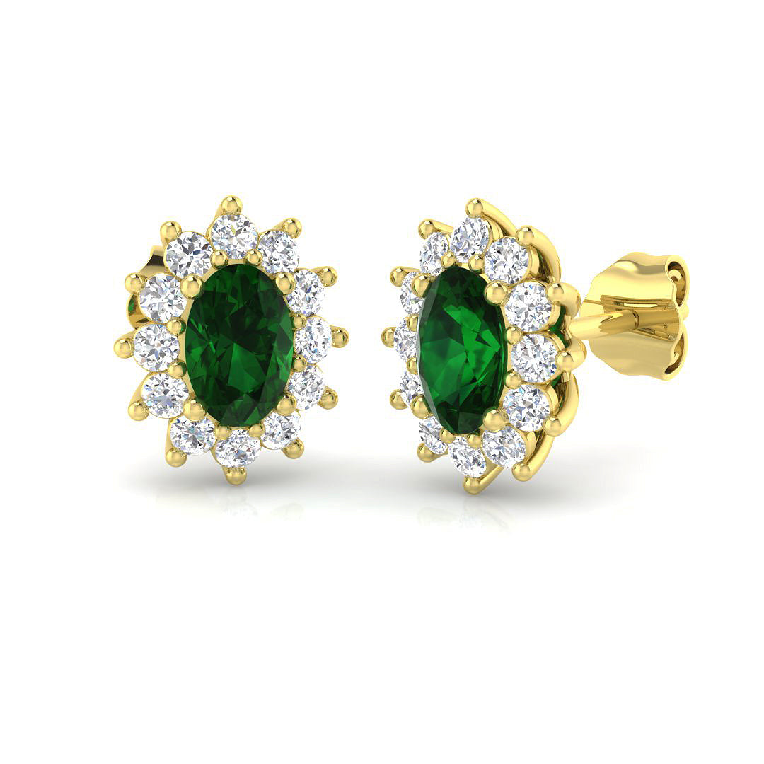 SE4923 — Earrings - 18 KT Yellow Gold
