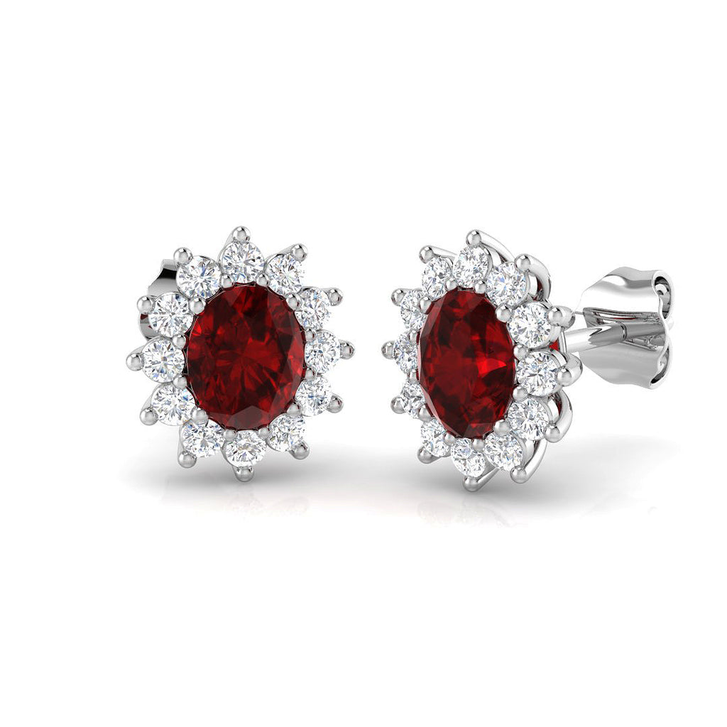 SE4931 — Earrings - 18 KT White Gold
