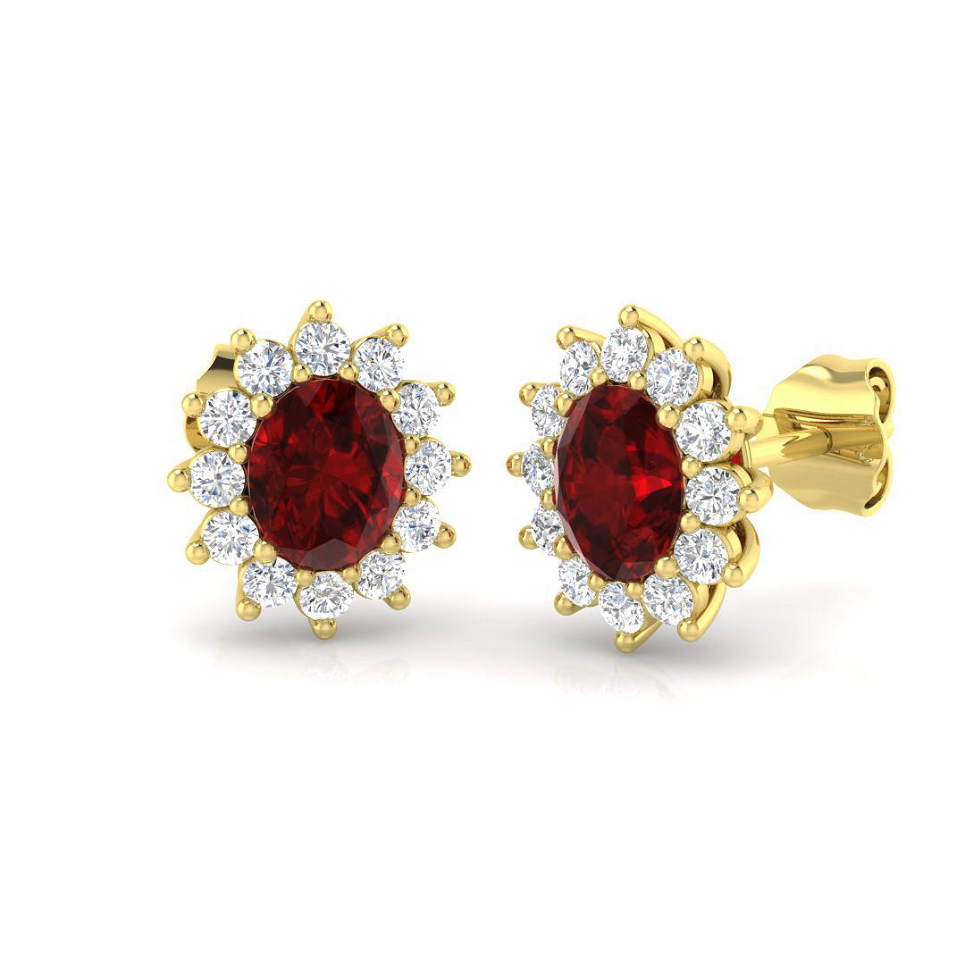 SE4931 — Earrings - 18 KT Yellow Gold
